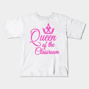 Queen of the Classroom Kids T-Shirt